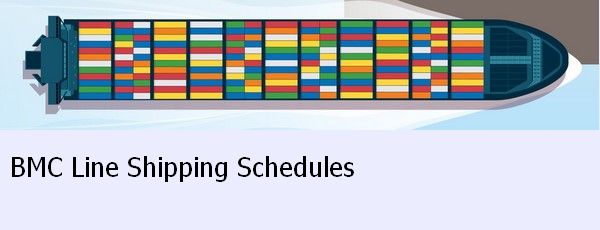 BMC line shipping schedule