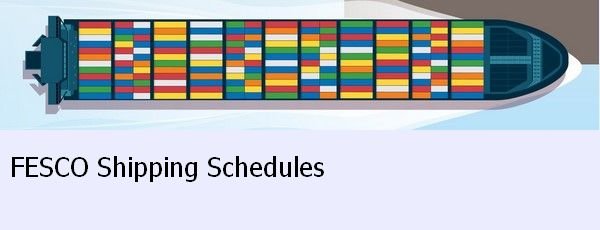 FESCO Shipping Schedule