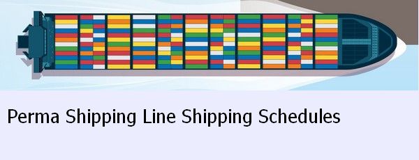 Perma Shipping Line'i saatmisgraafikud