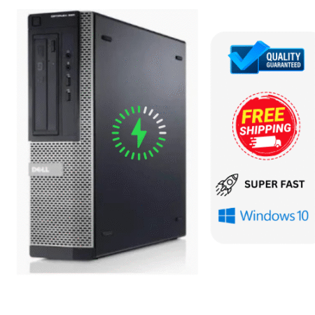 Dell Optiplex Desktop | Intel i3 Processor | Windows 10 | Ms Office | HD Graphics